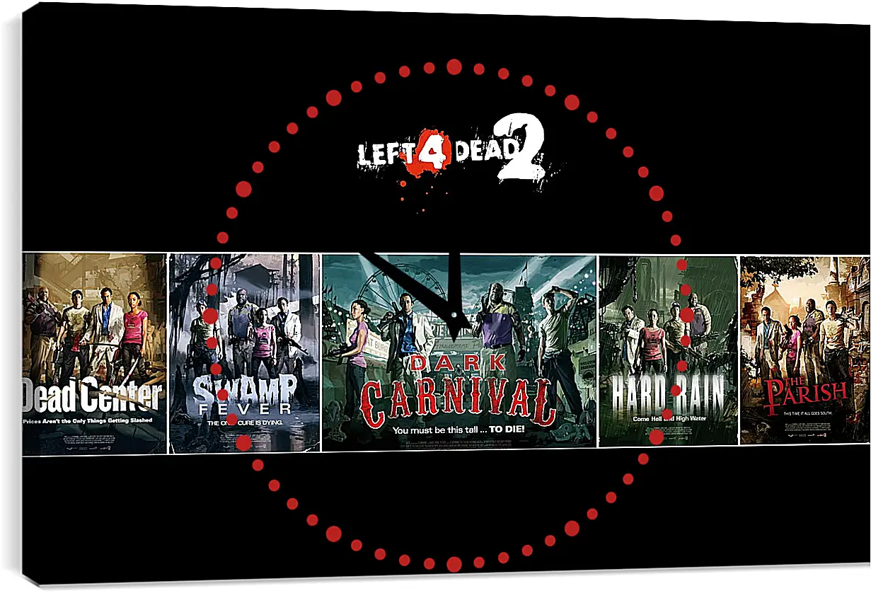 Часы картина - Left 4 Dead 2
