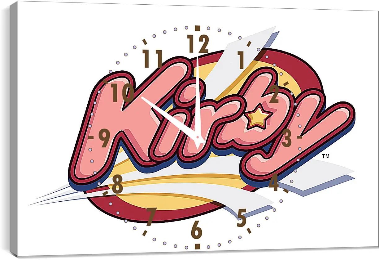 Часы картина - Kirby
