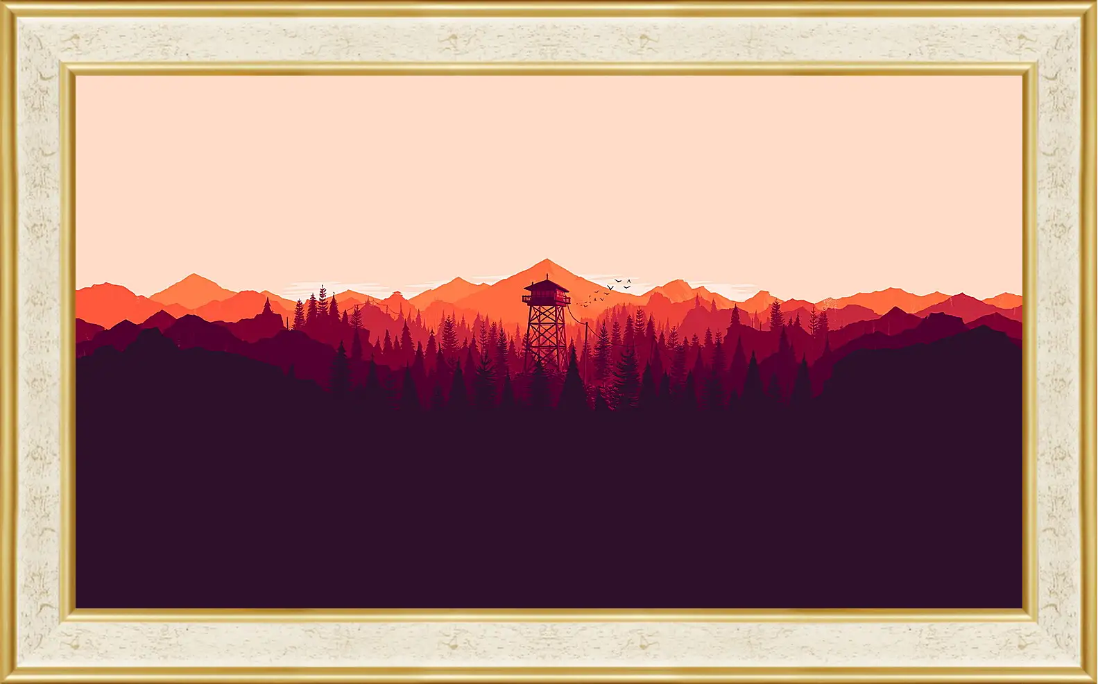 Картина в раме - Firewatch
