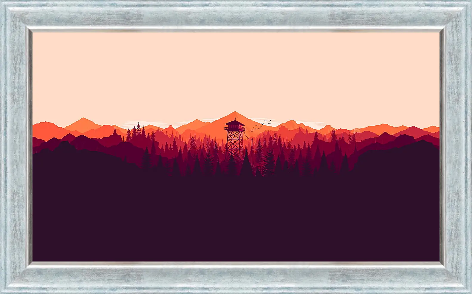 Картина в раме - Firewatch
