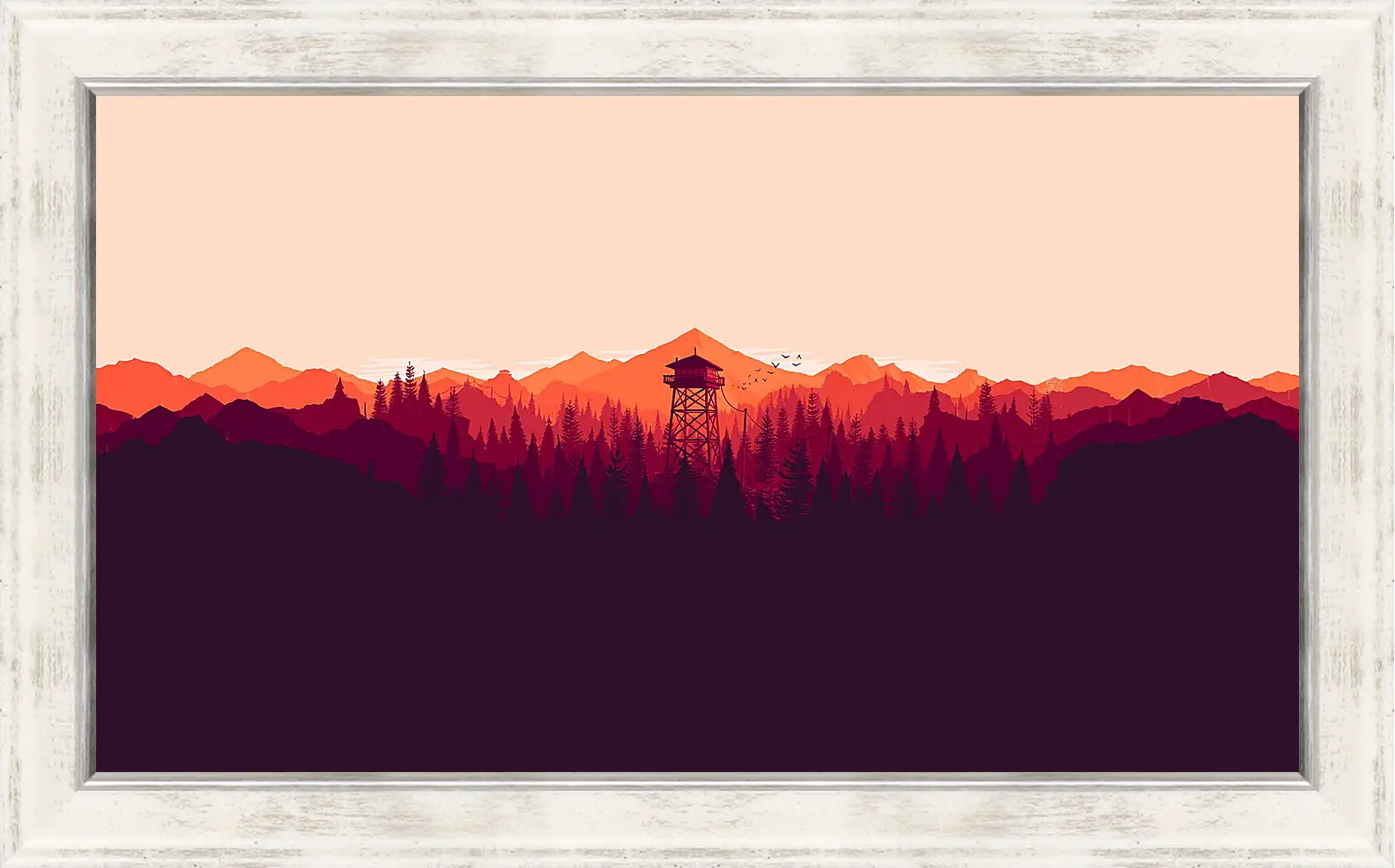 Картина в раме - Firewatch
