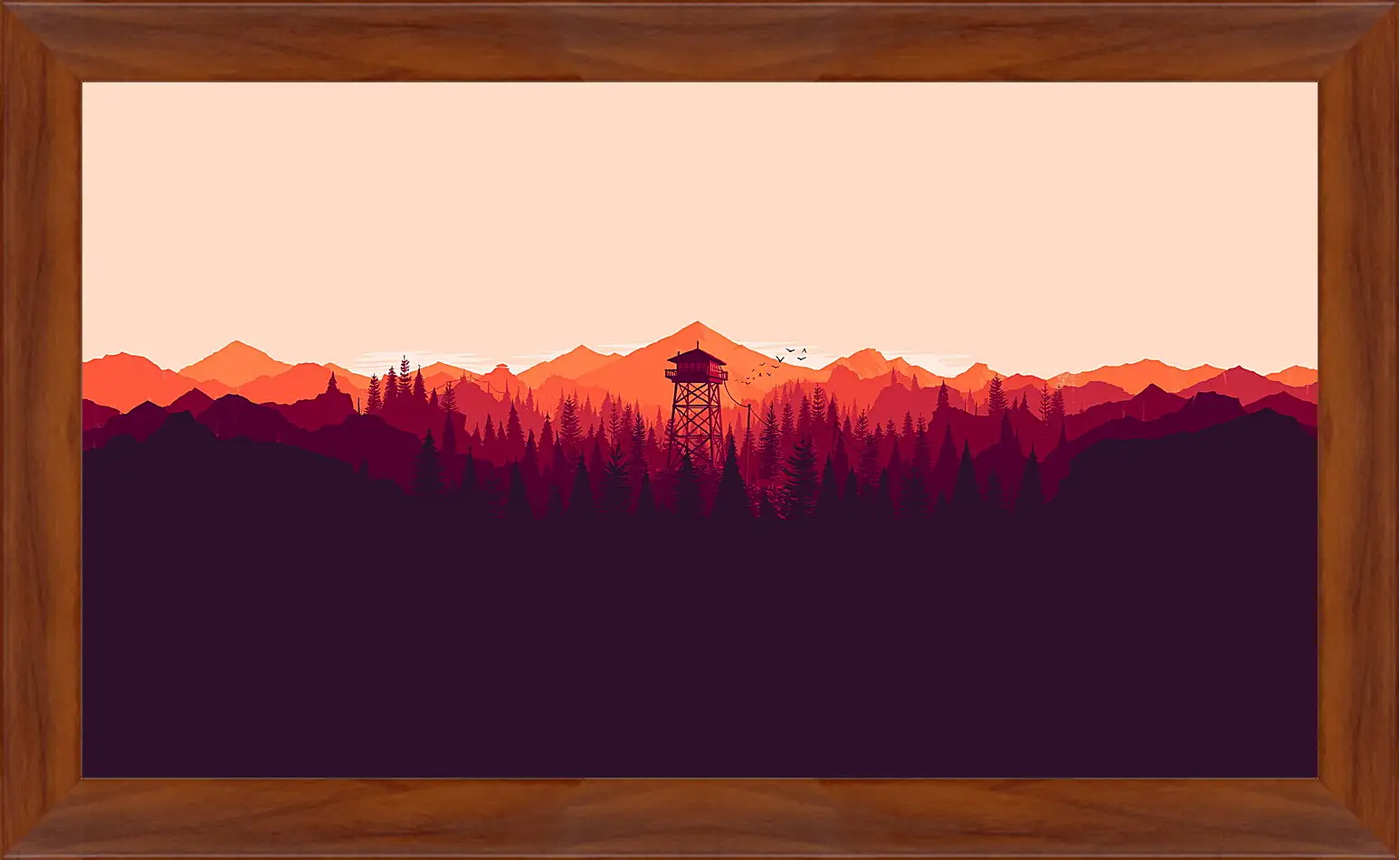 Картина в раме - Firewatch
