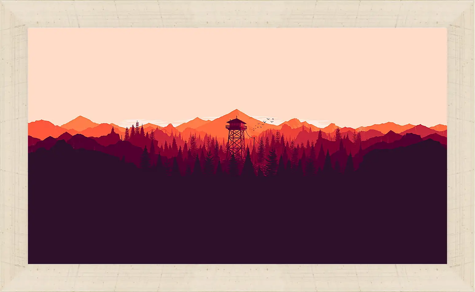 Картина в раме - Firewatch
