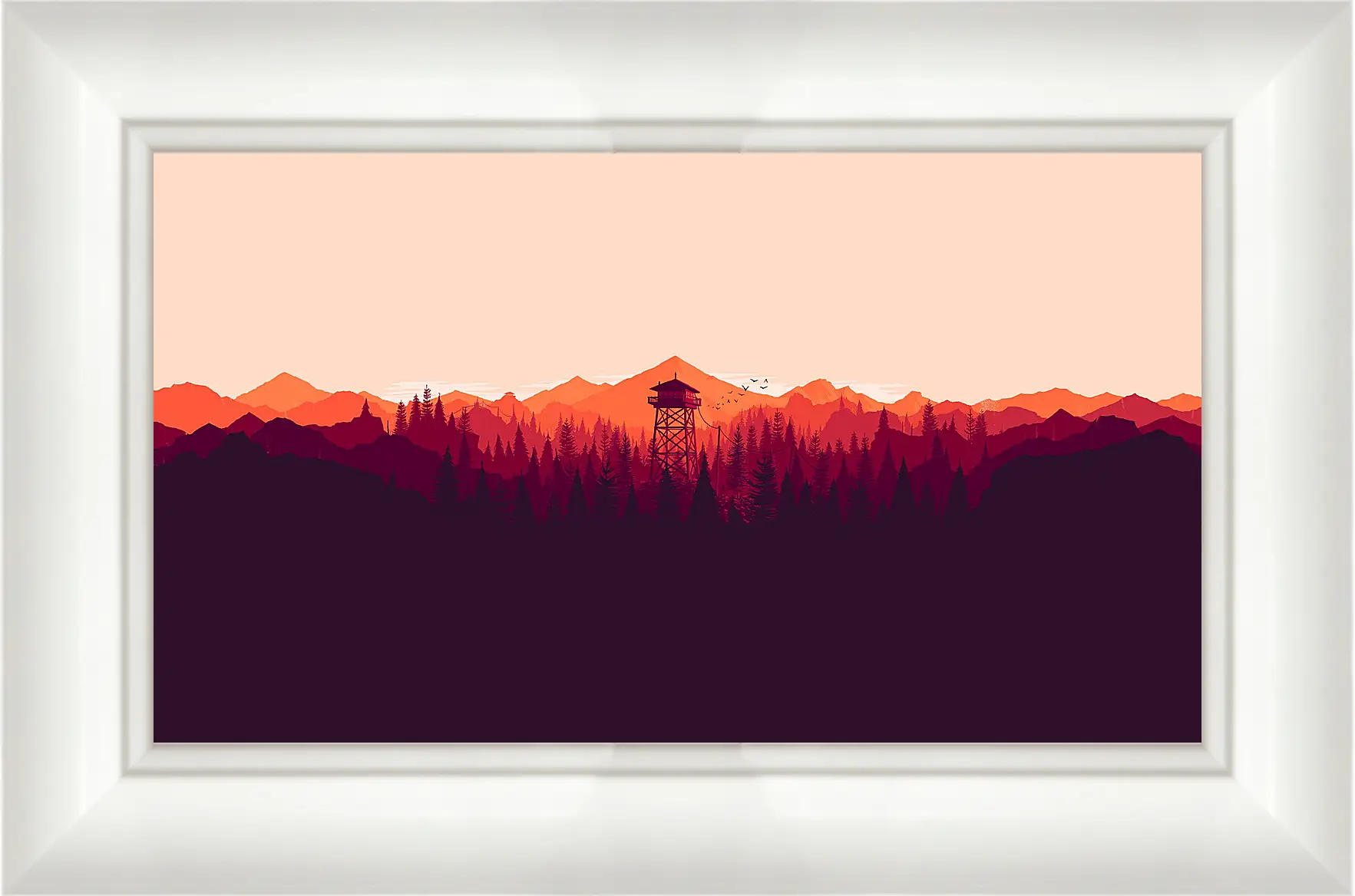 Картина в раме - Firewatch
