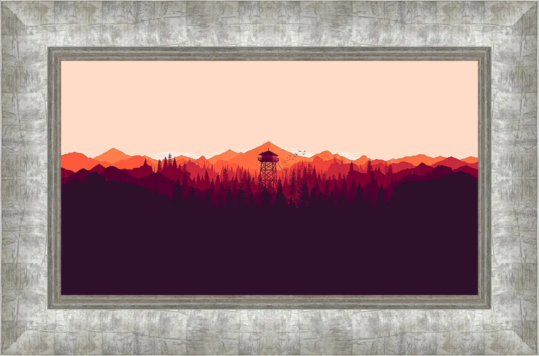 Картина в раме - Firewatch
