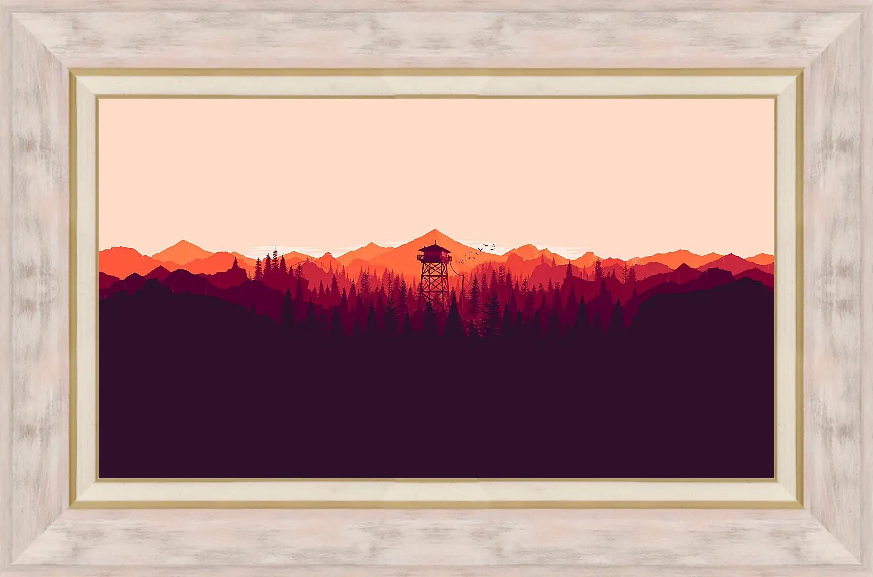 Картина в раме - Firewatch
