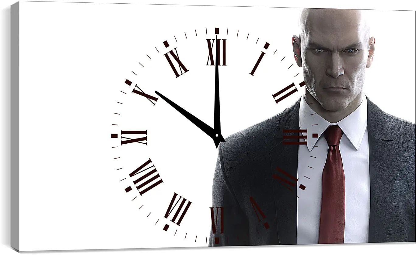 Часы картина - Hitman (2016)
