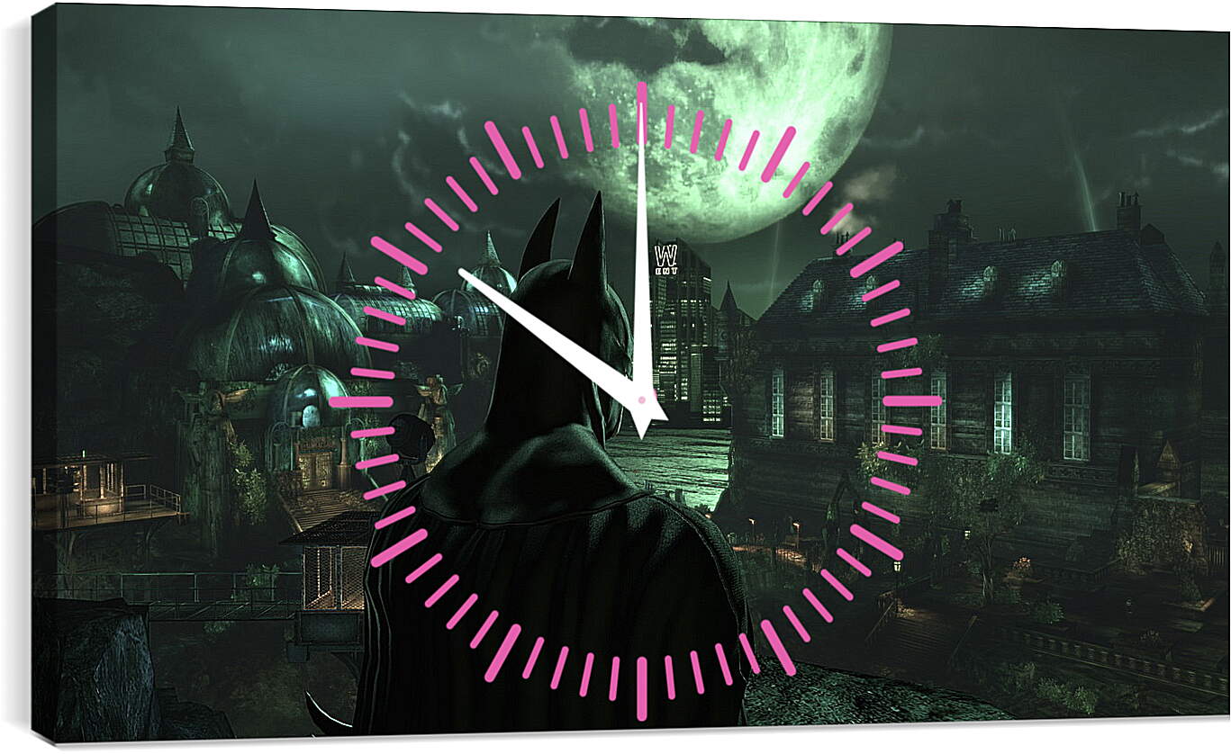 Часы картина - Batman: Arkham Asylum