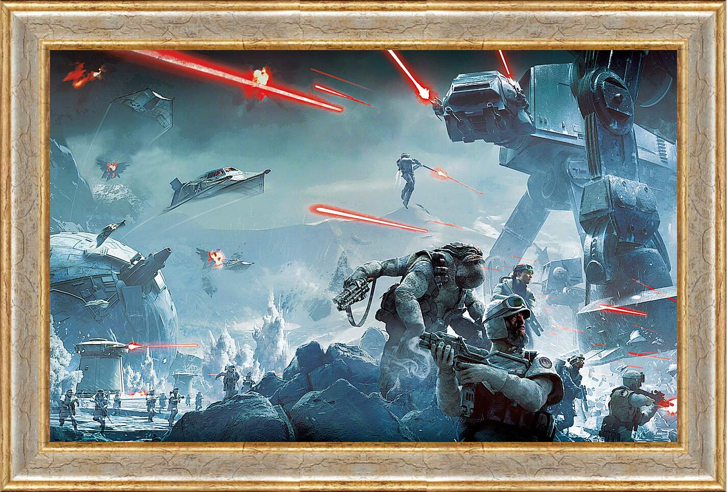 Картина в раме - Star Wars Battlefront