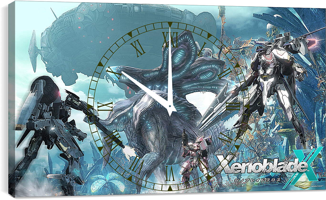 Часы картина - Xenoblade Chronicles
