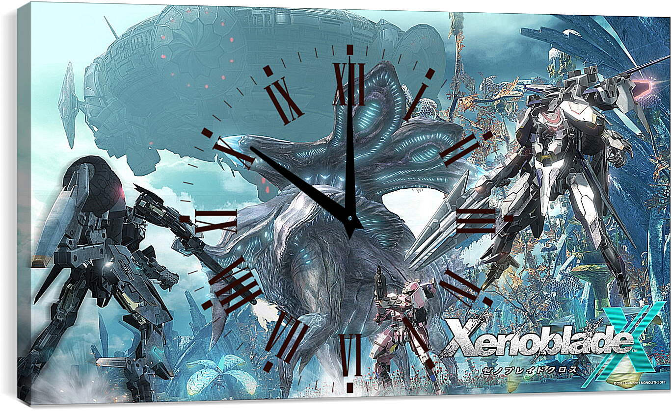 Часы картина - Xenoblade Chronicles
