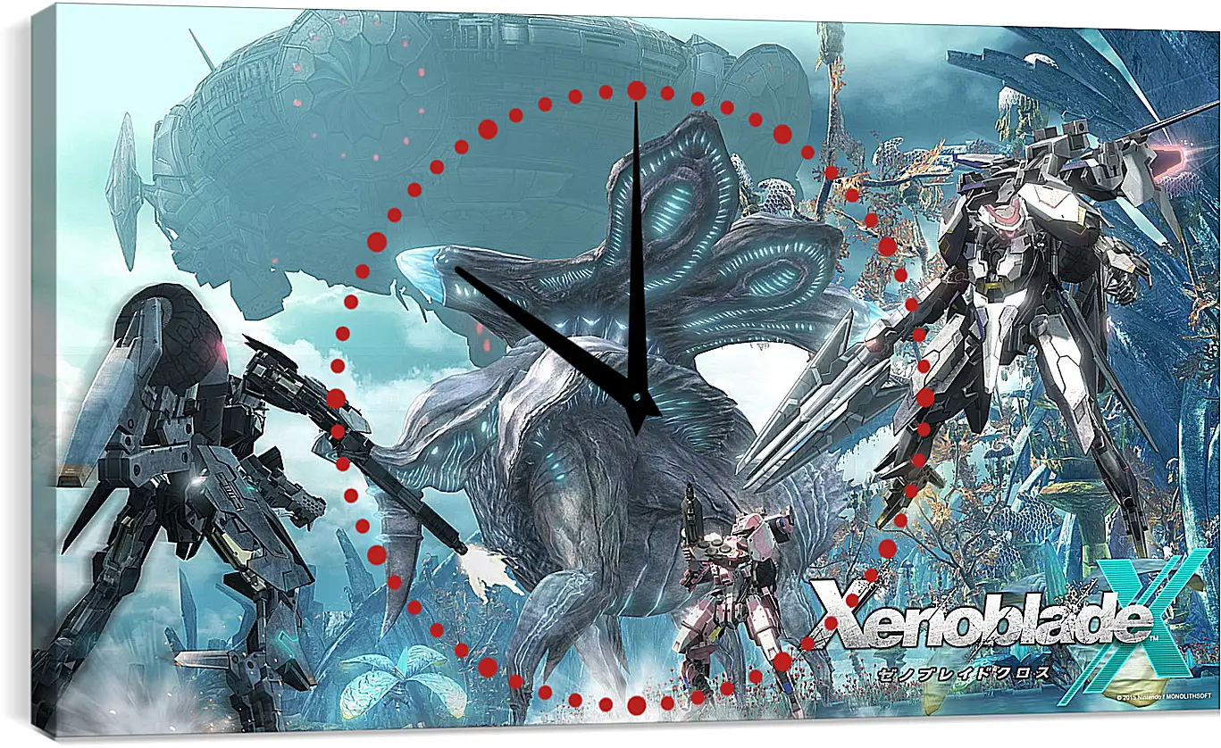 Часы картина - Xenoblade Chronicles
