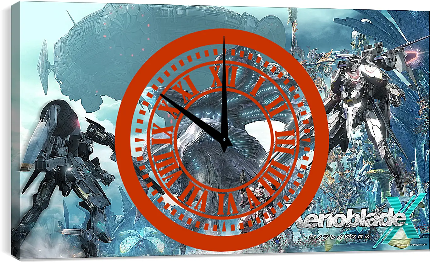 Часы картина - Xenoblade Chronicles
