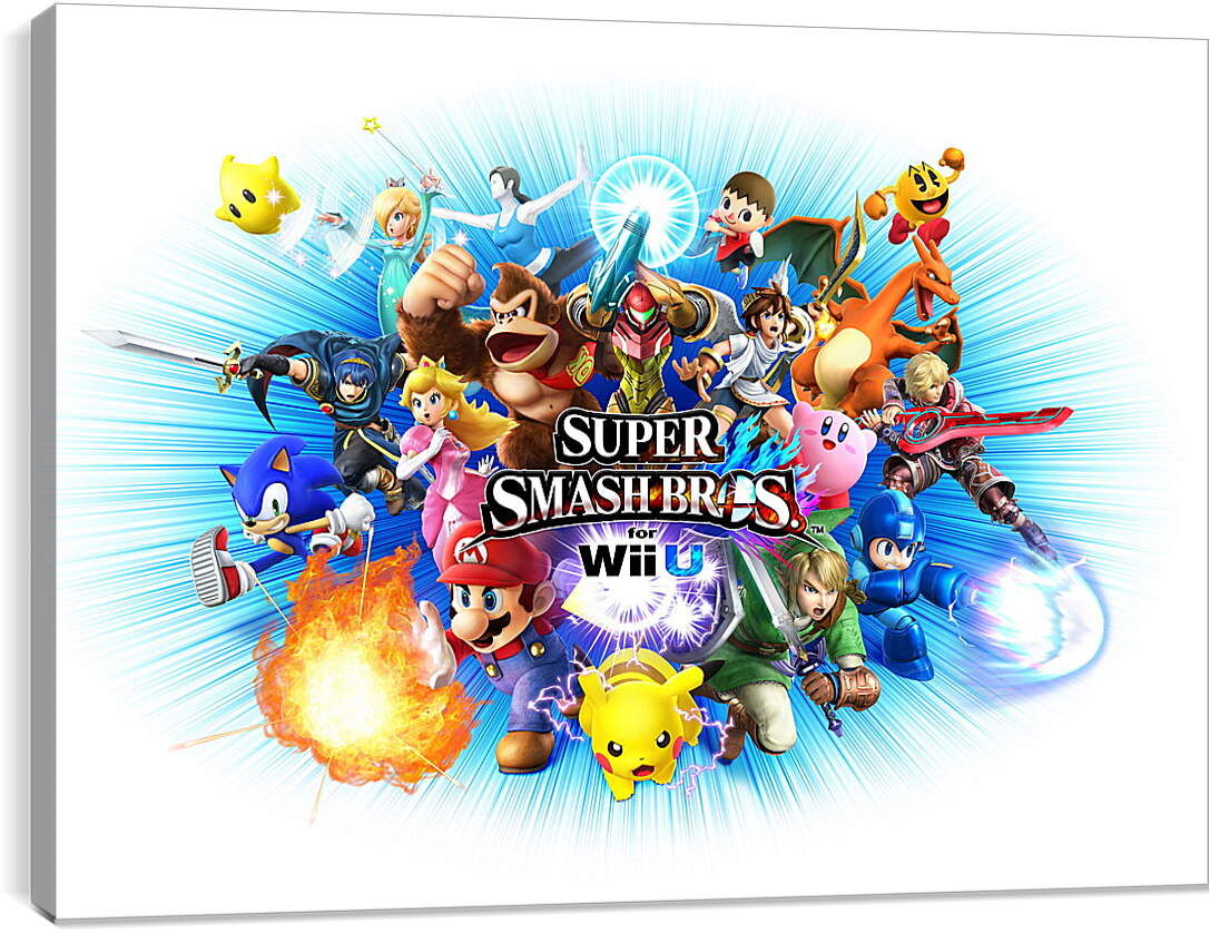 Постер и плакат - Super Smash Bros.
