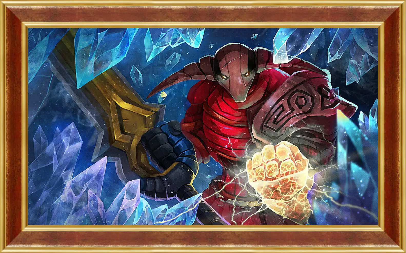 Картина в раме - DotA 2