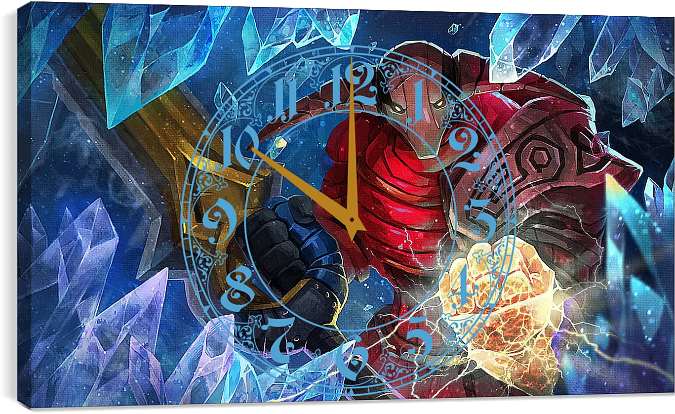 Часы картина - DotA 2