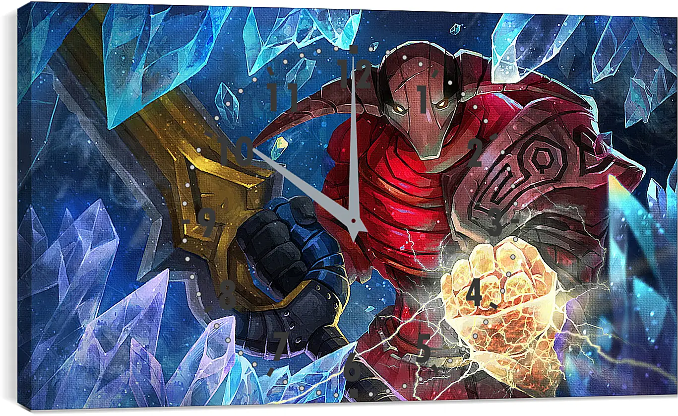 Часы картина - DotA 2