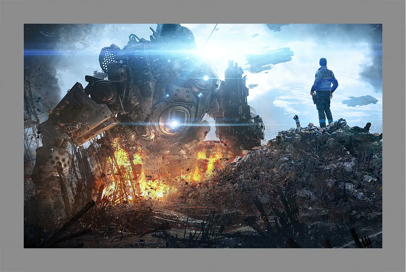 Картина в раме - Titanfall

