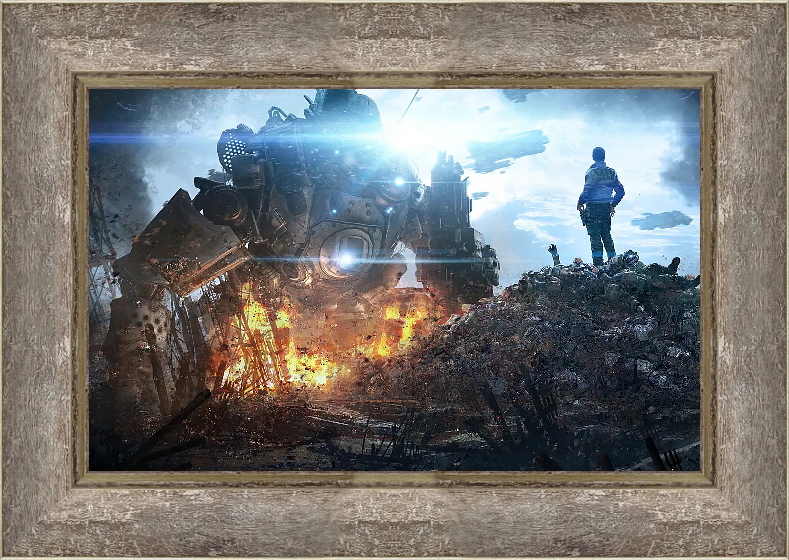 Картина в раме - Titanfall
