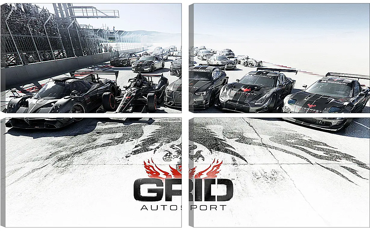 Модульная картина - GRID Autosport
