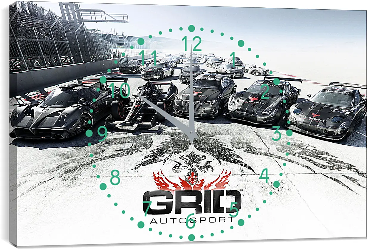 Часы картина - GRID Autosport
