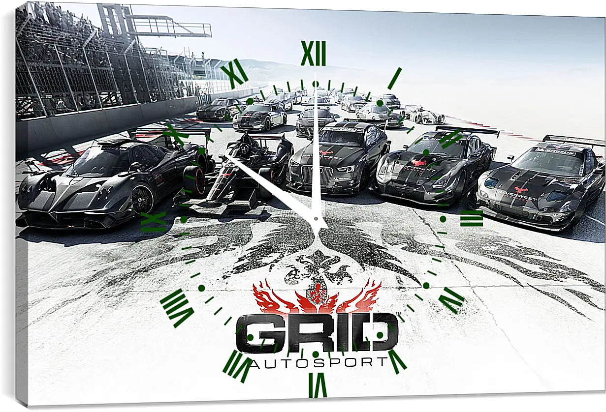 Часы картина - GRID Autosport
