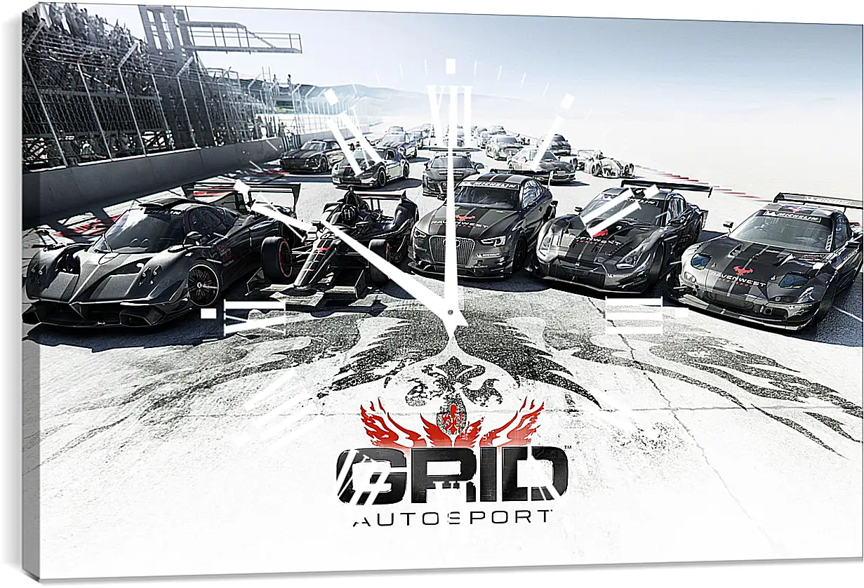 Часы картина - GRID Autosport
