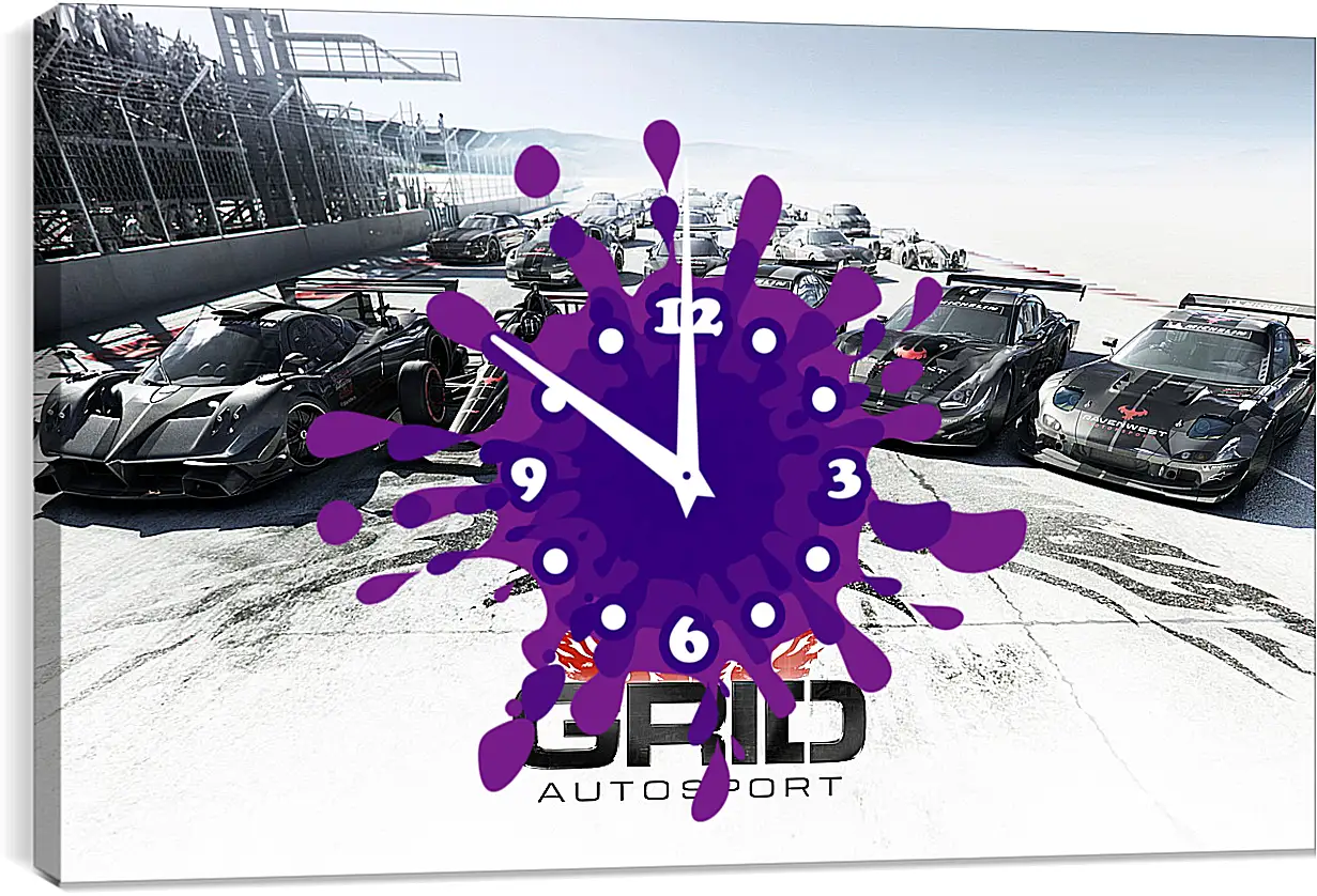 Часы картина - GRID Autosport
