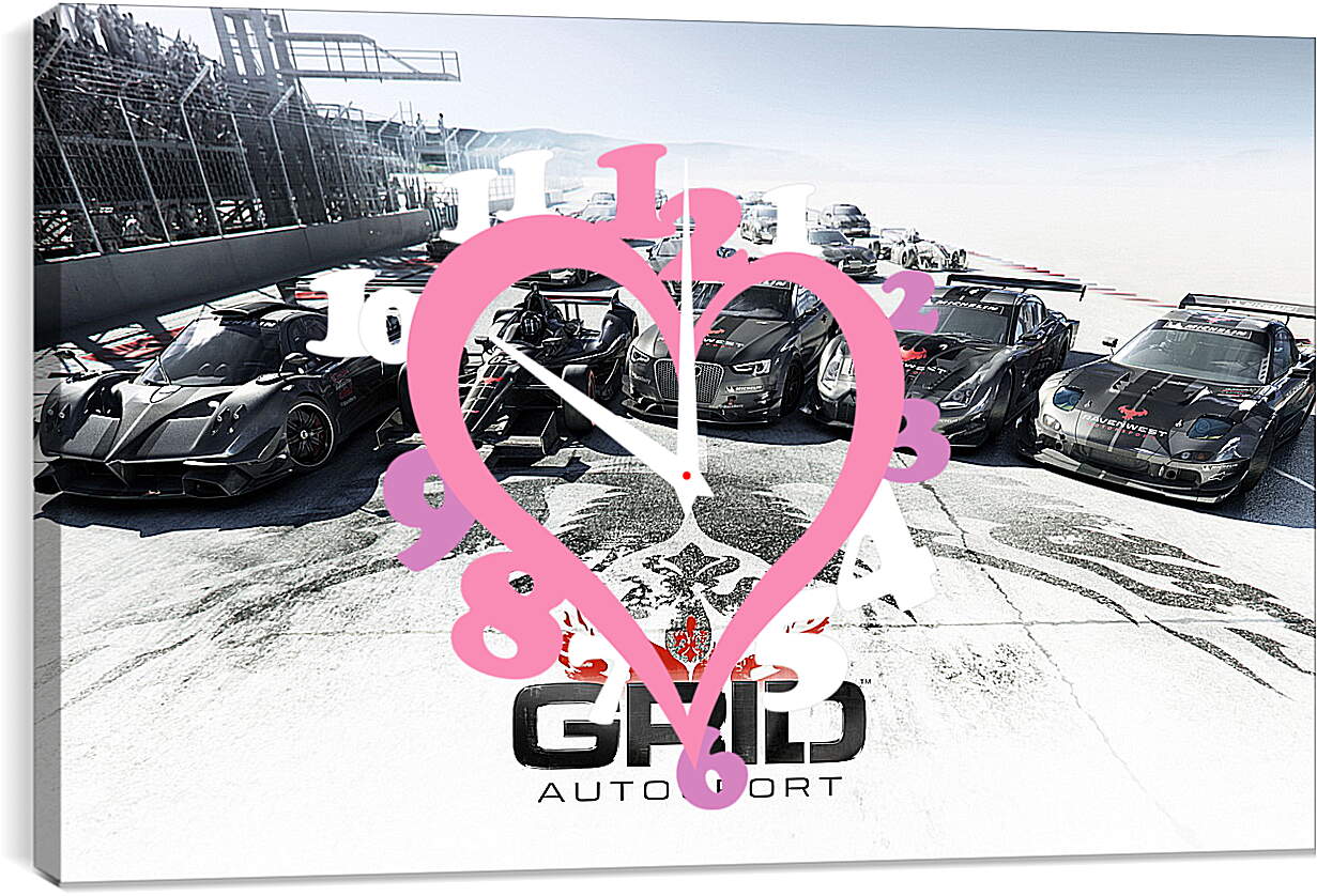 Часы картина - GRID Autosport
