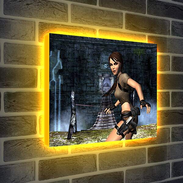 Лайтбокс световая панель - Tomb Raider Legend