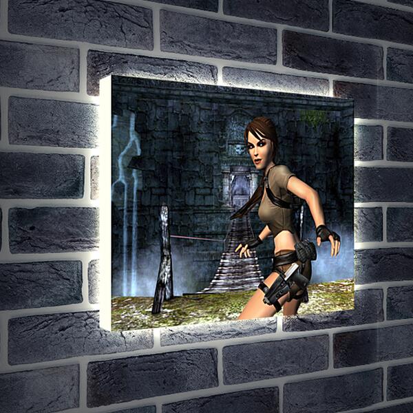 Лайтбокс световая панель - Tomb Raider Legend