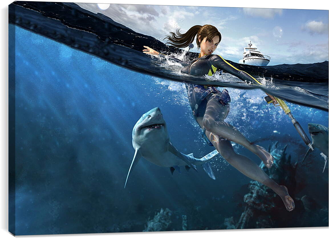 Постер и плакат - Tomb Raider: Underworld