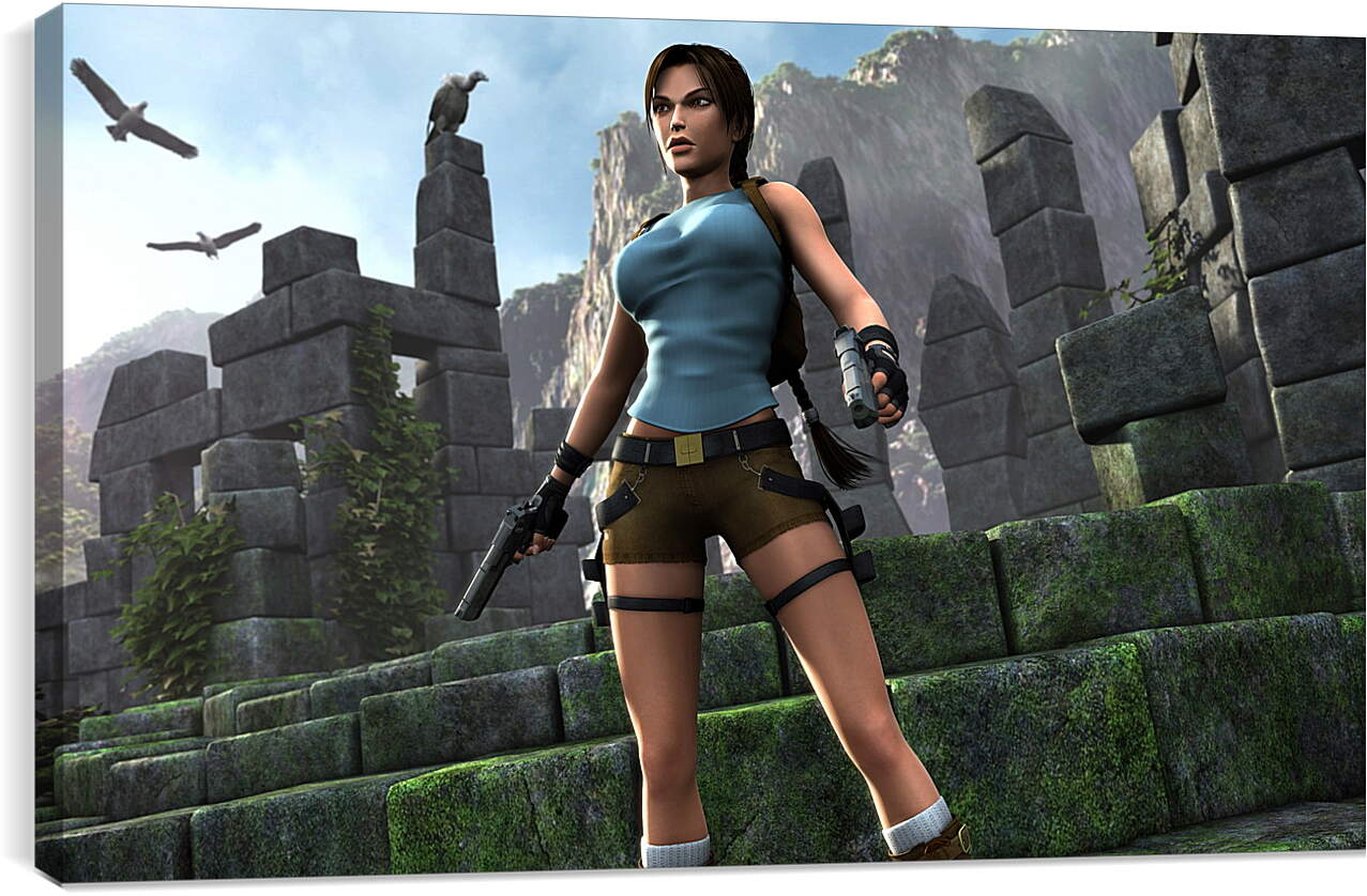 Постер и плакат - Tomb Raider Legend