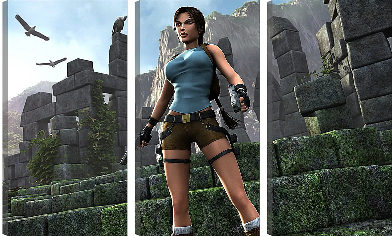 Модульная картина - Tomb Raider Legend