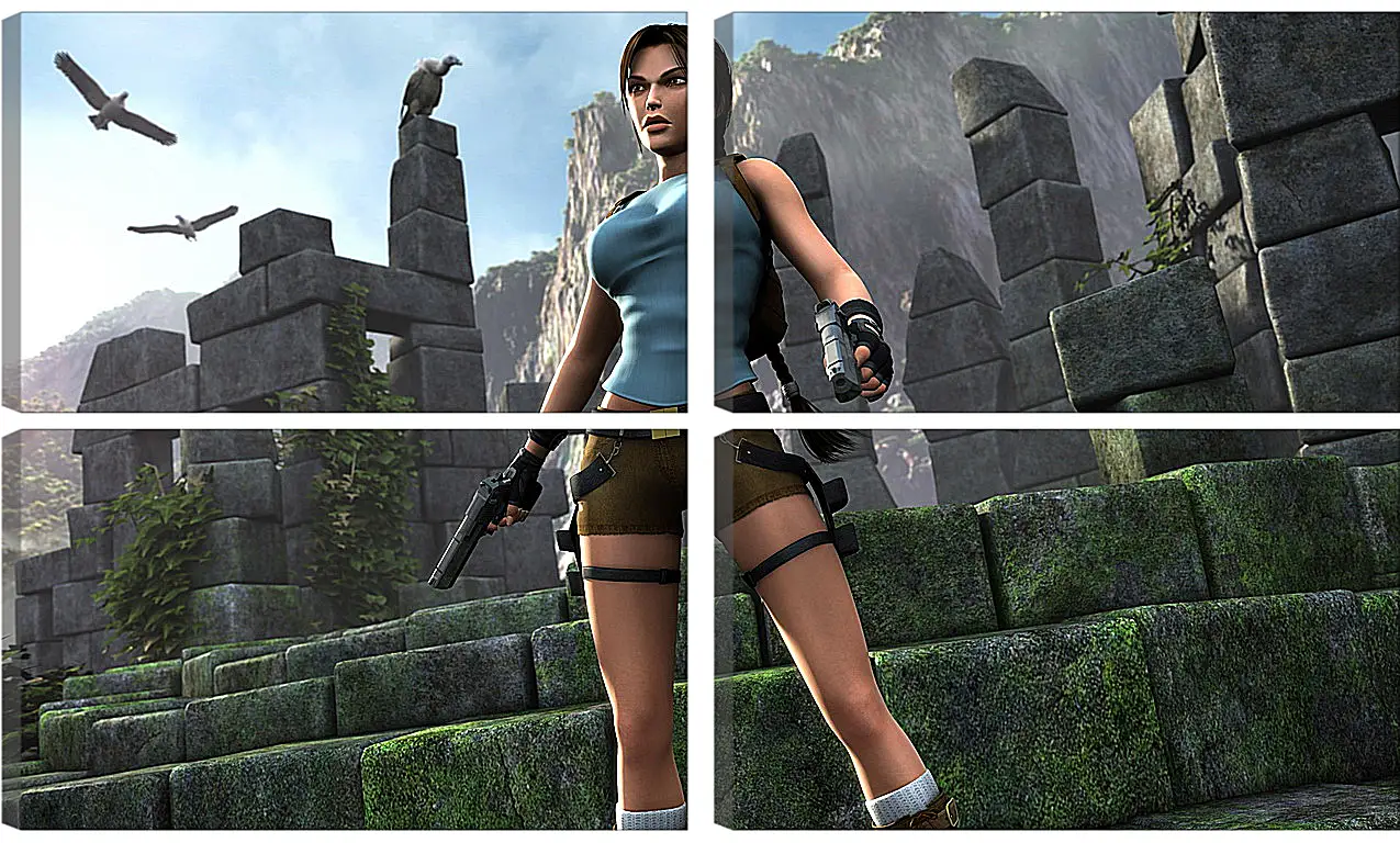 Модульная картина - Tomb Raider Legend