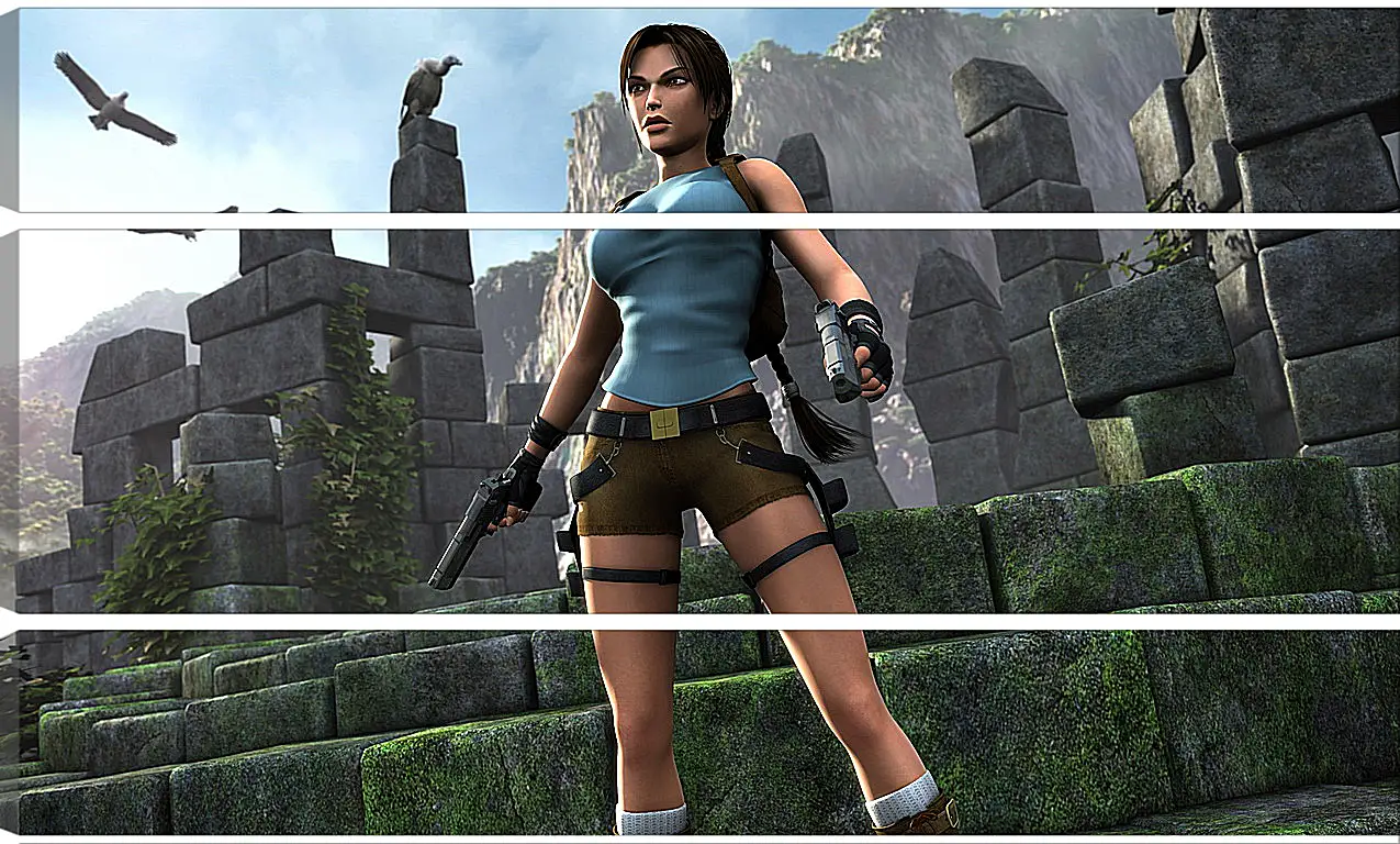 Модульная картина - Tomb Raider Legend