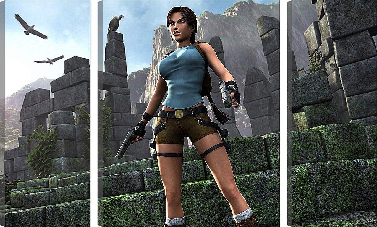 Модульная картина - Tomb Raider Legend