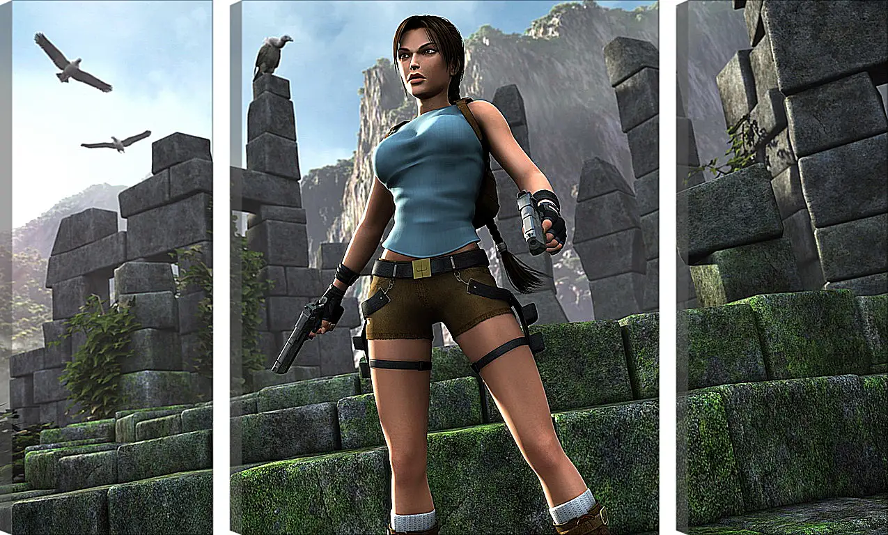 Модульная картина - Tomb Raider Legend