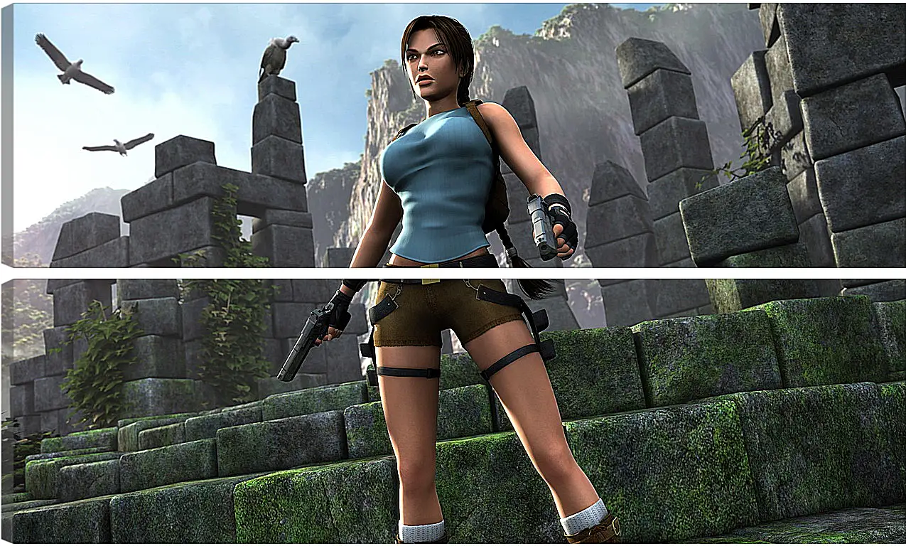 Модульная картина - Tomb Raider Legend