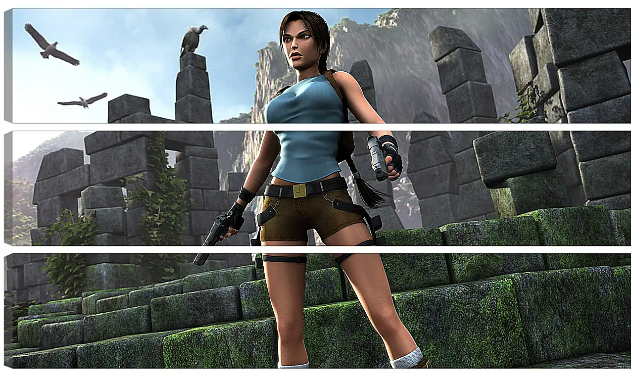 Модульная картина - Tomb Raider Legend