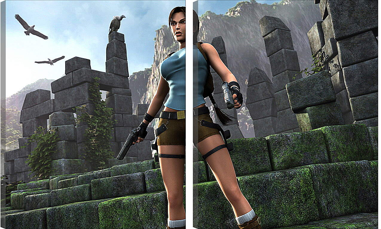 Модульная картина - Tomb Raider Legend