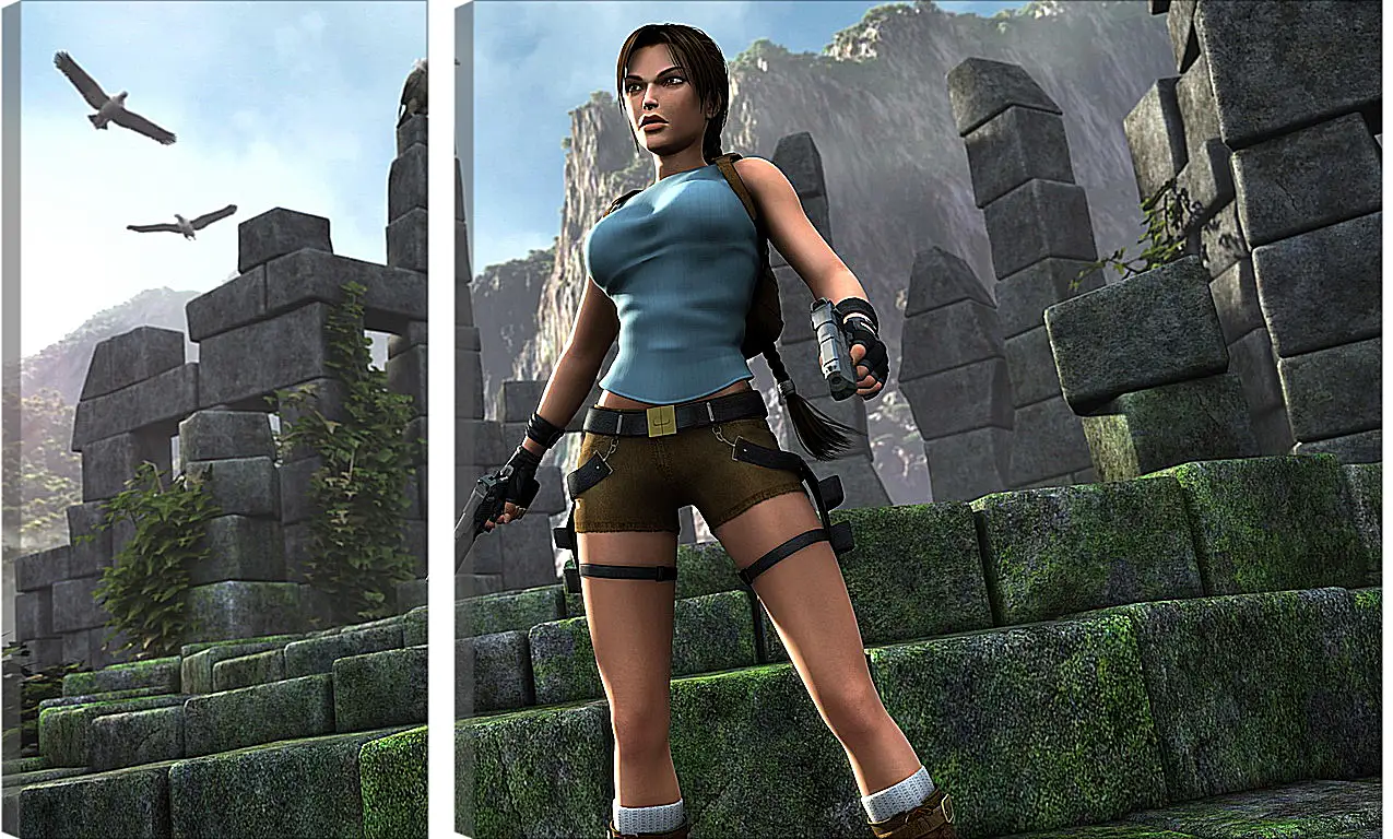 Модульная картина - Tomb Raider Legend