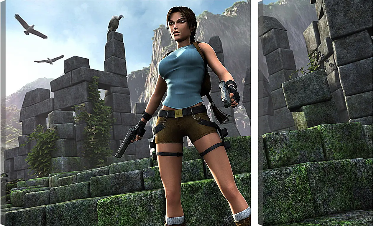 Модульная картина - Tomb Raider Legend