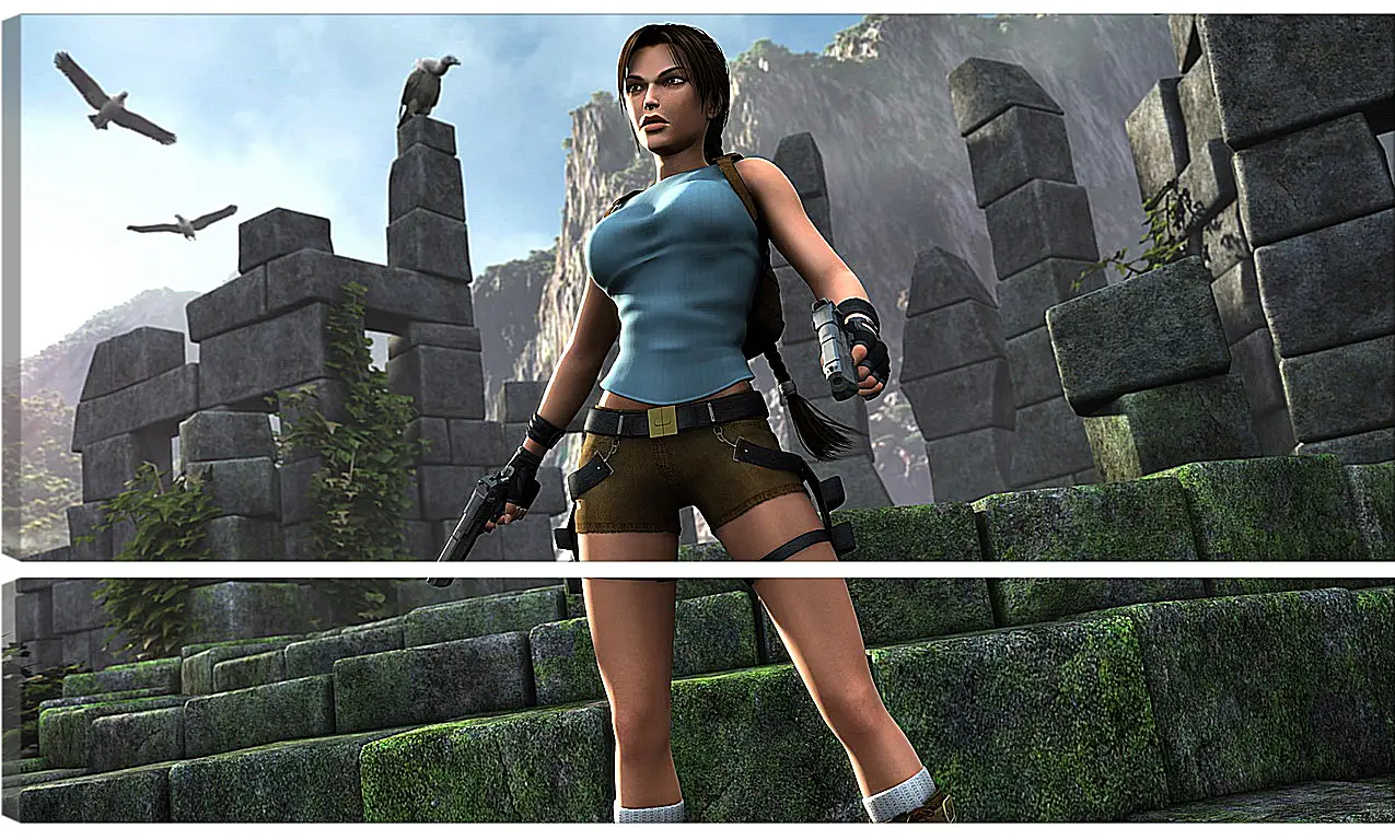 Модульная картина - Tomb Raider Legend