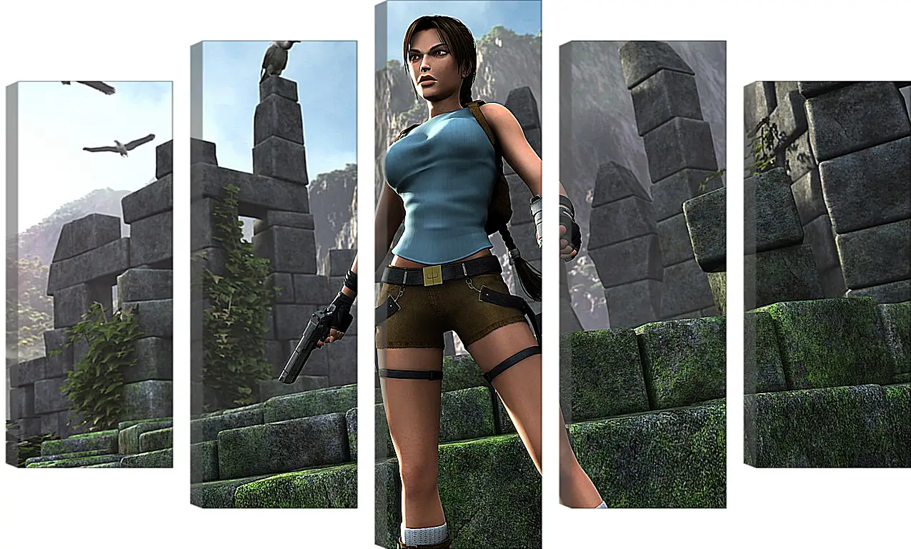 Модульная картина - Tomb Raider Legend