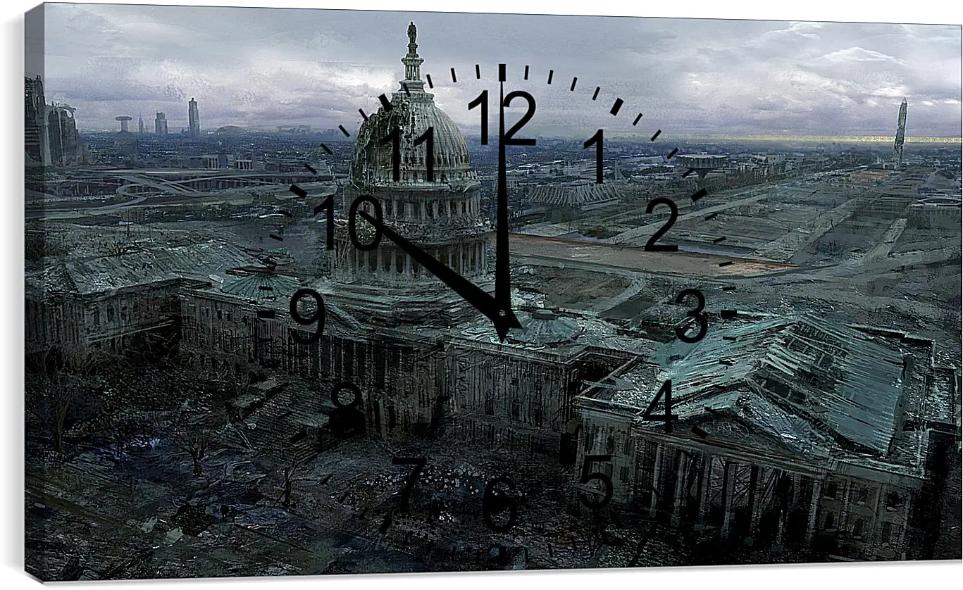 Часы картина - Fallout 3