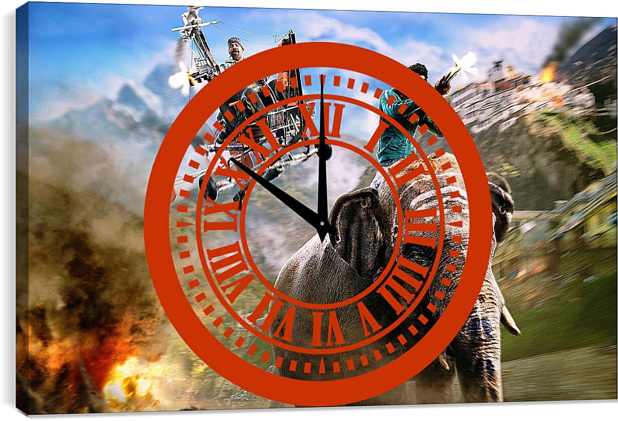 Часы картина - Far Cry 4