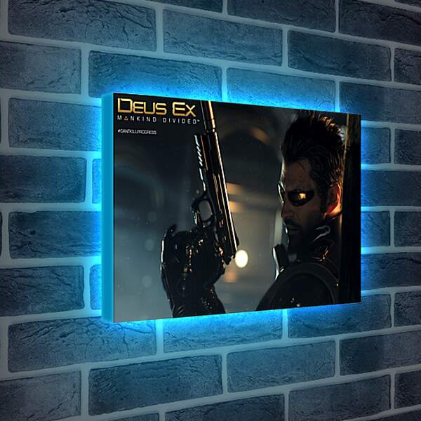 Лайтбокс световая панель - Deus Ex: Mankind Divided
