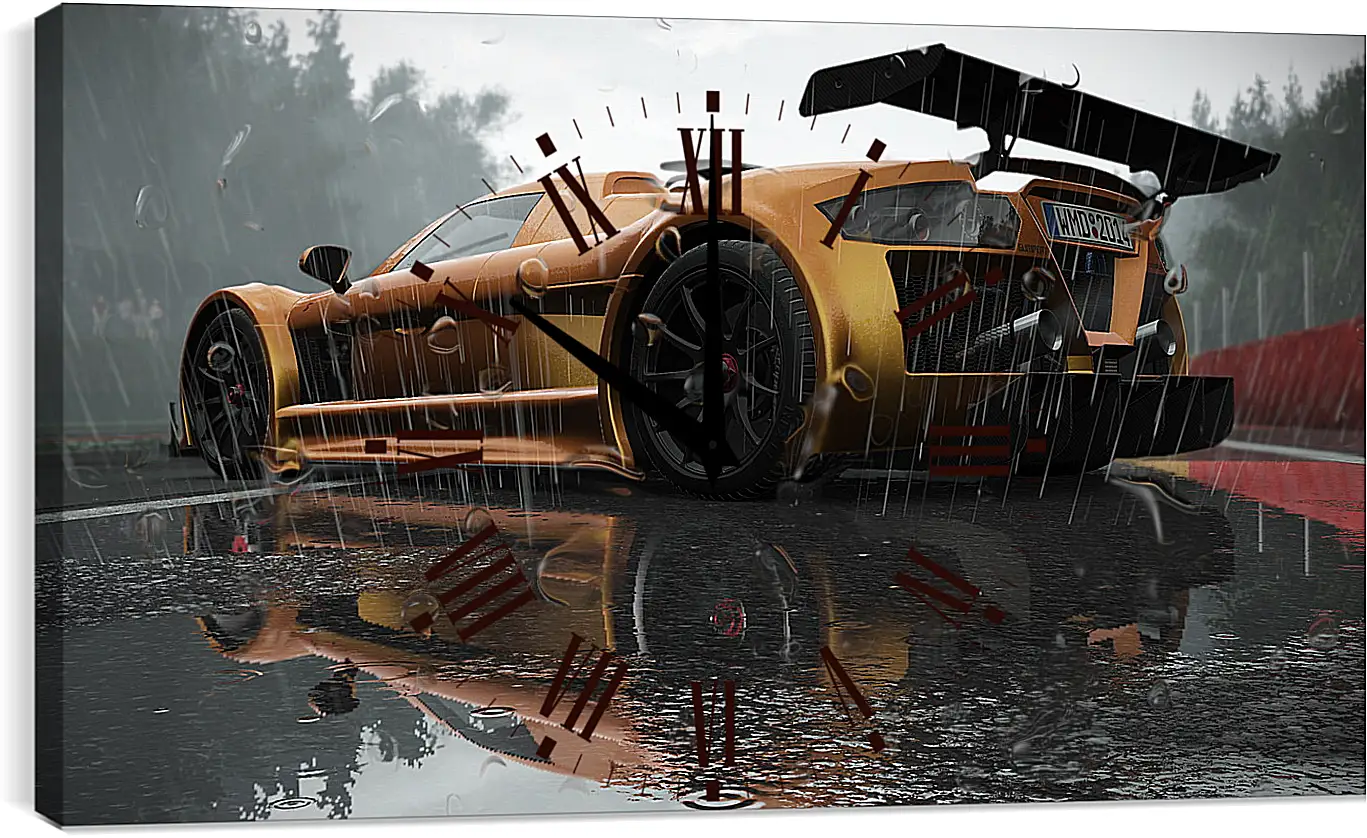 Часы картина - Project Cars
