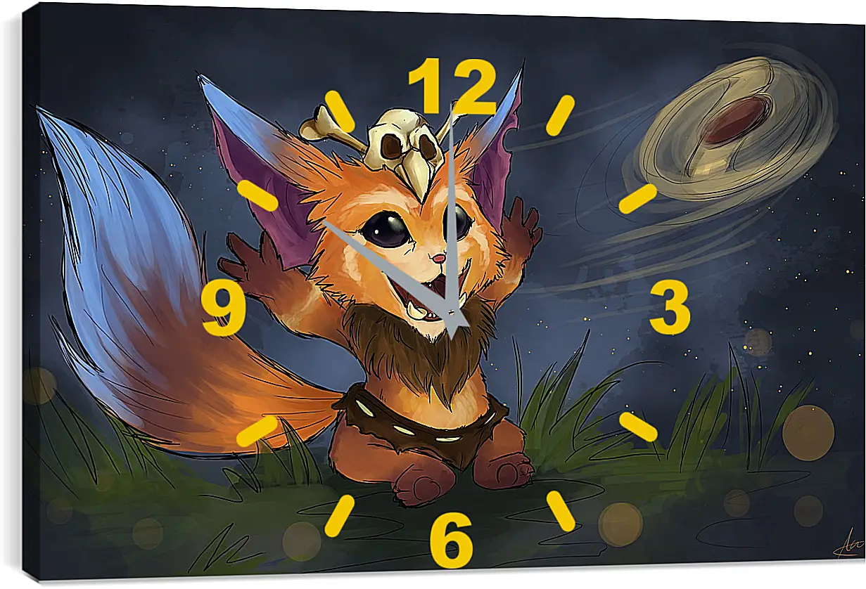 Часы картина - League Of Legends
